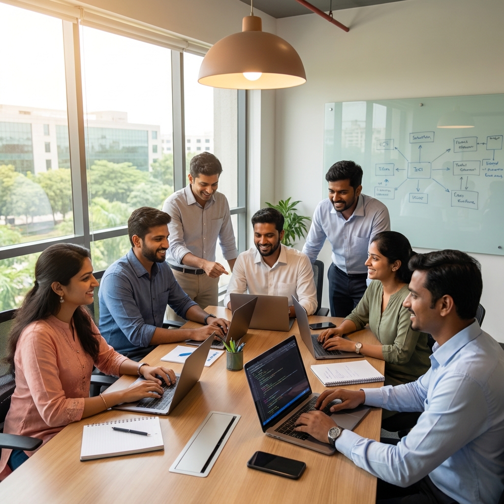 Team Collaboration at Jain Software